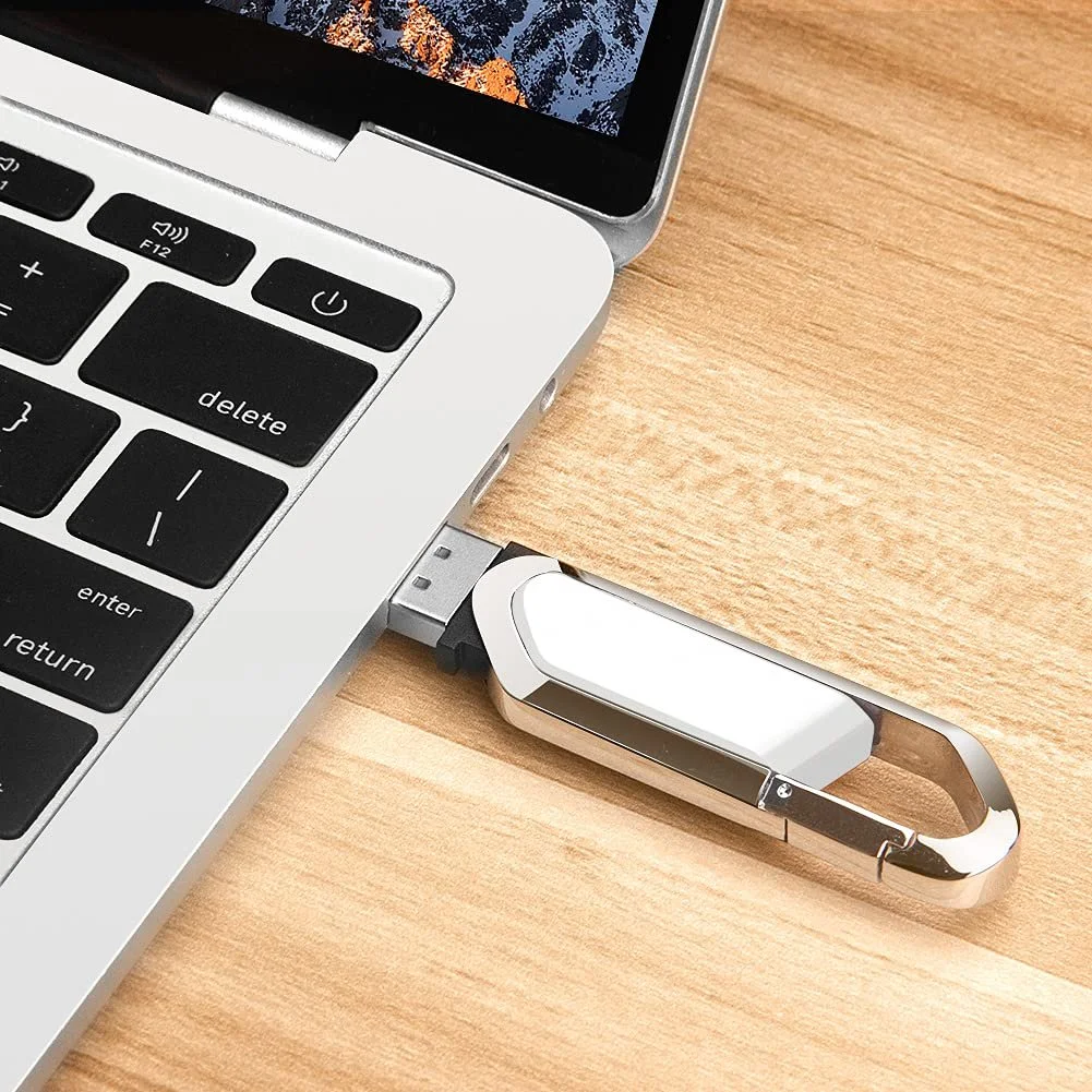 USB-флеш-накопичувач BORLTER CLAMP 64GB White, фото №4 USB-флеш-накопичувач BORLTER CLAMP 64GB White, фото №4