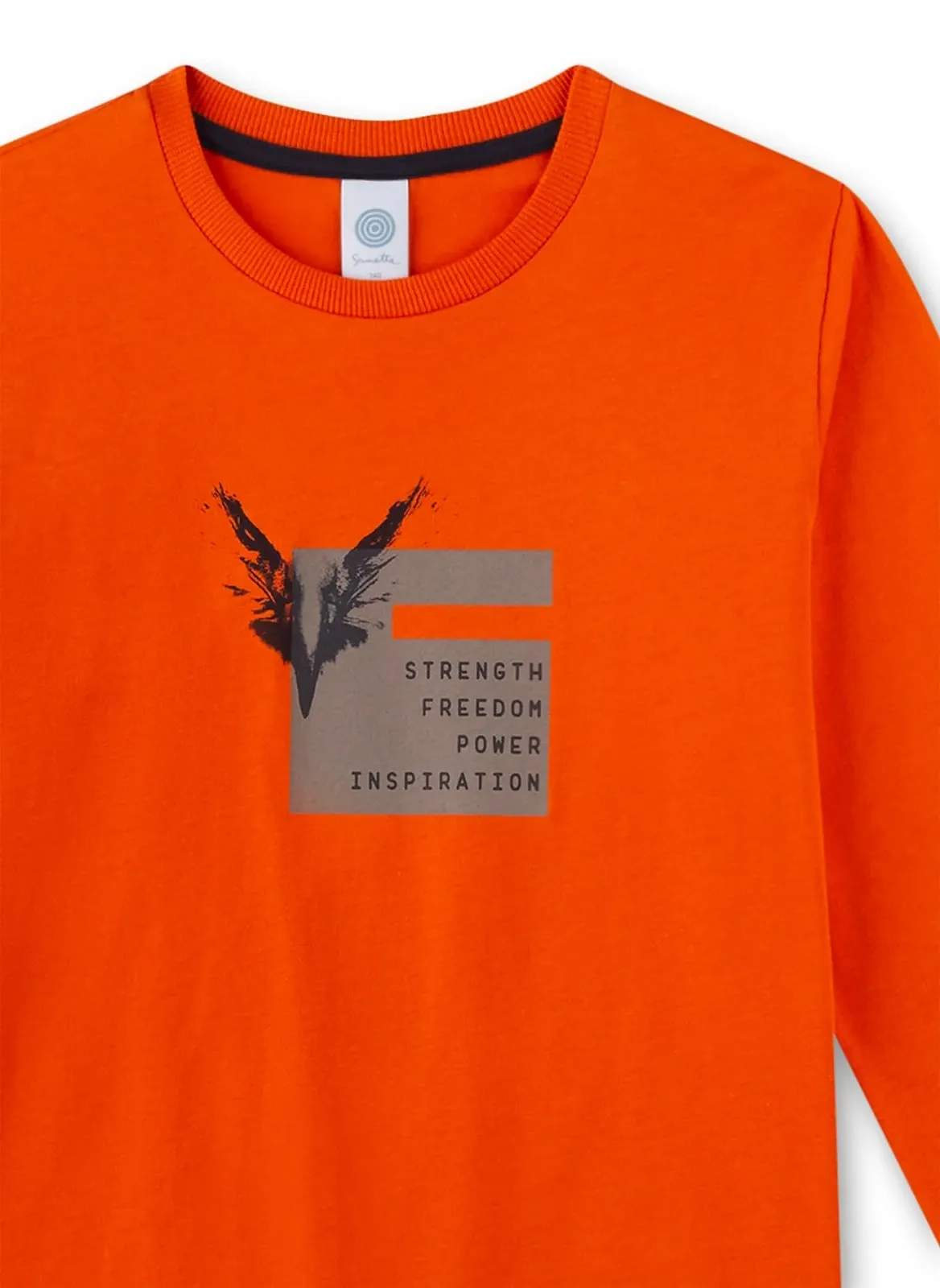 Піжама Sanetta Помаранчевий для хлопчиків, фото №3