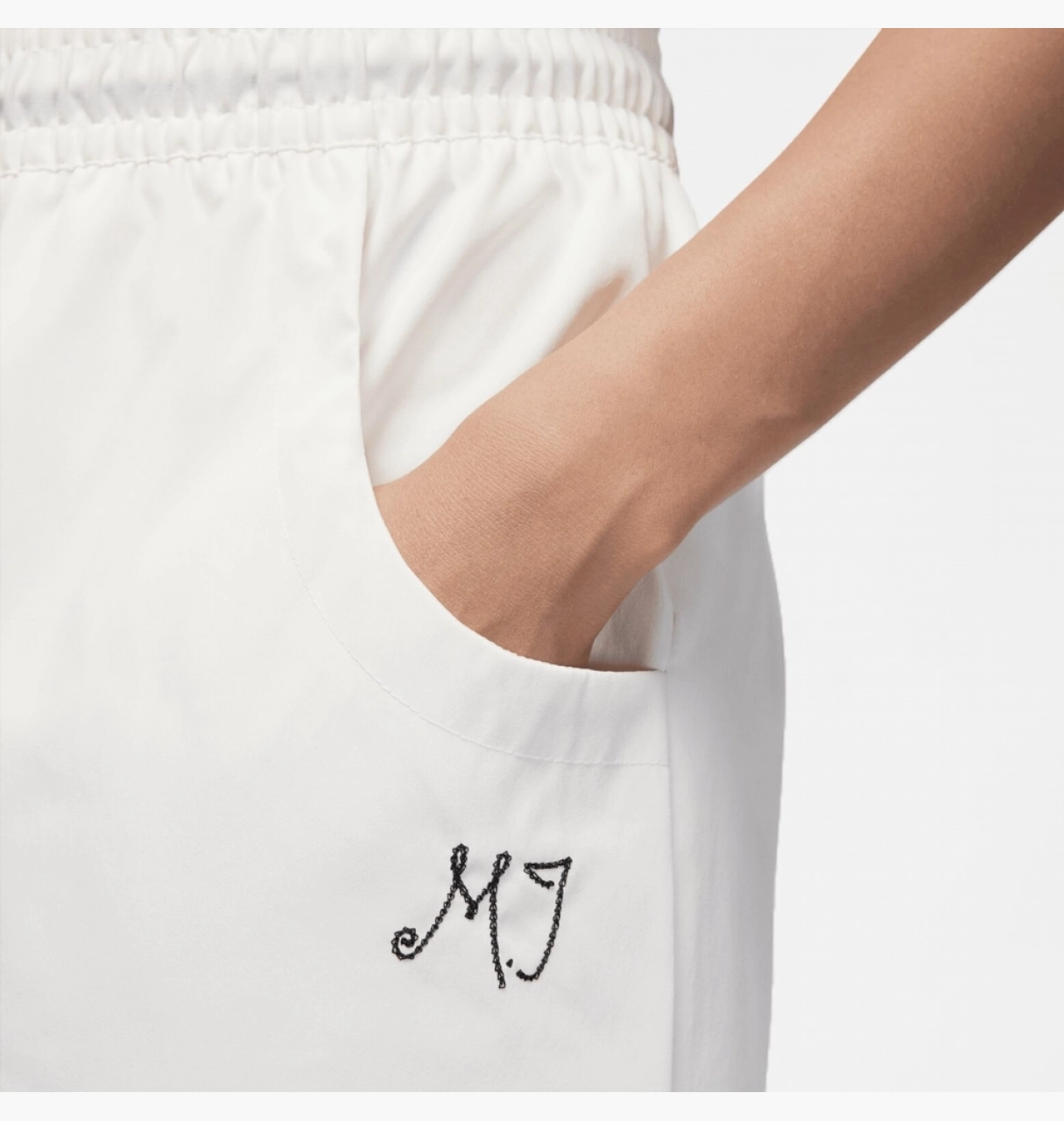 Штани Air Jordan Woven Pants White (W) L, фото №3