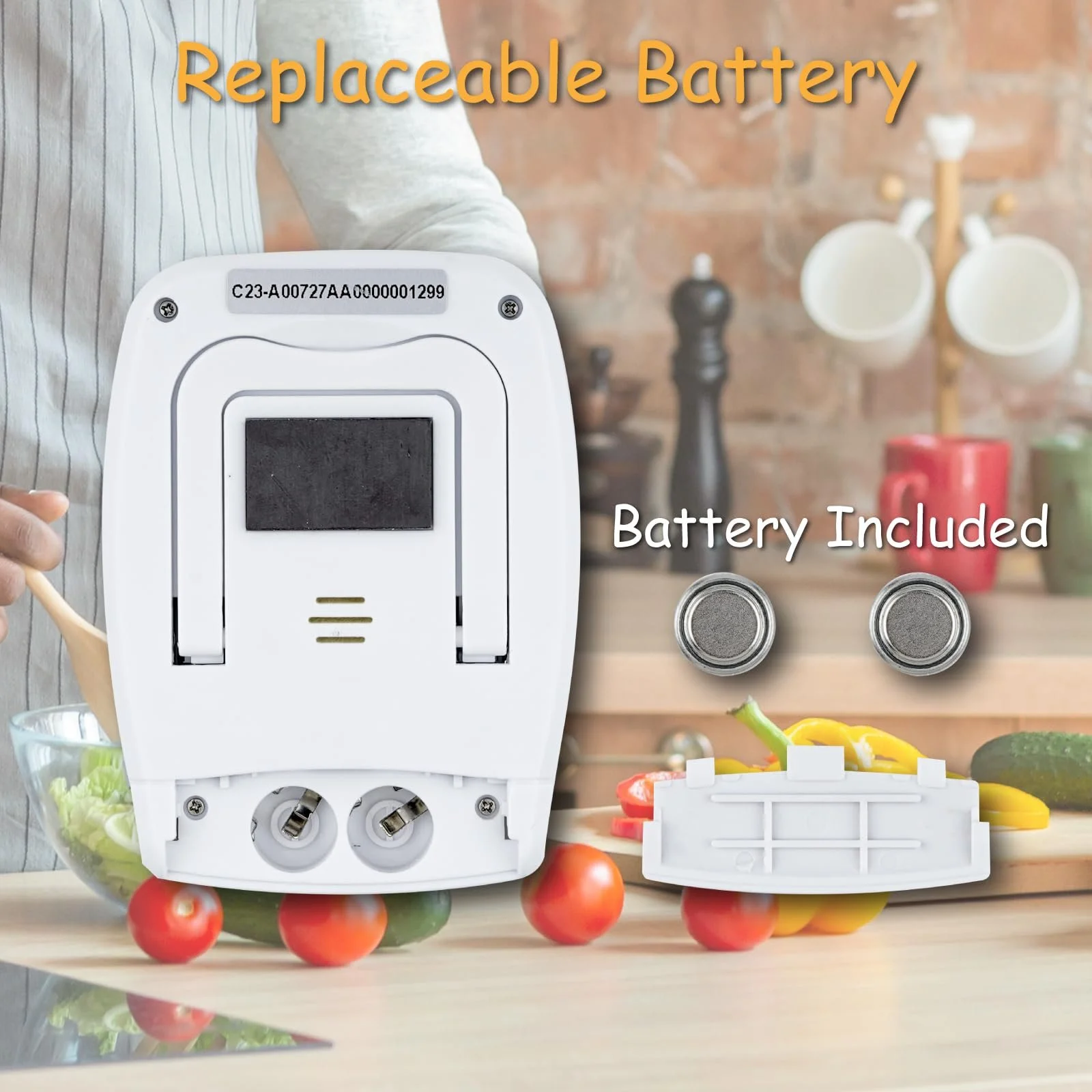 Таймер цифровой Jayron JR-KT001 3-канальный LCD Магнитный, фото №5 Таймер цифровой Jayron JR-KT001 3-канальный LCD Магнитный, фото №5