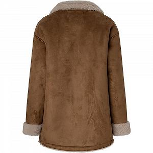 Пальто Pepe Jeans Rose Жіноче Коричневий PL402296 synthetic.ua - Фото 1