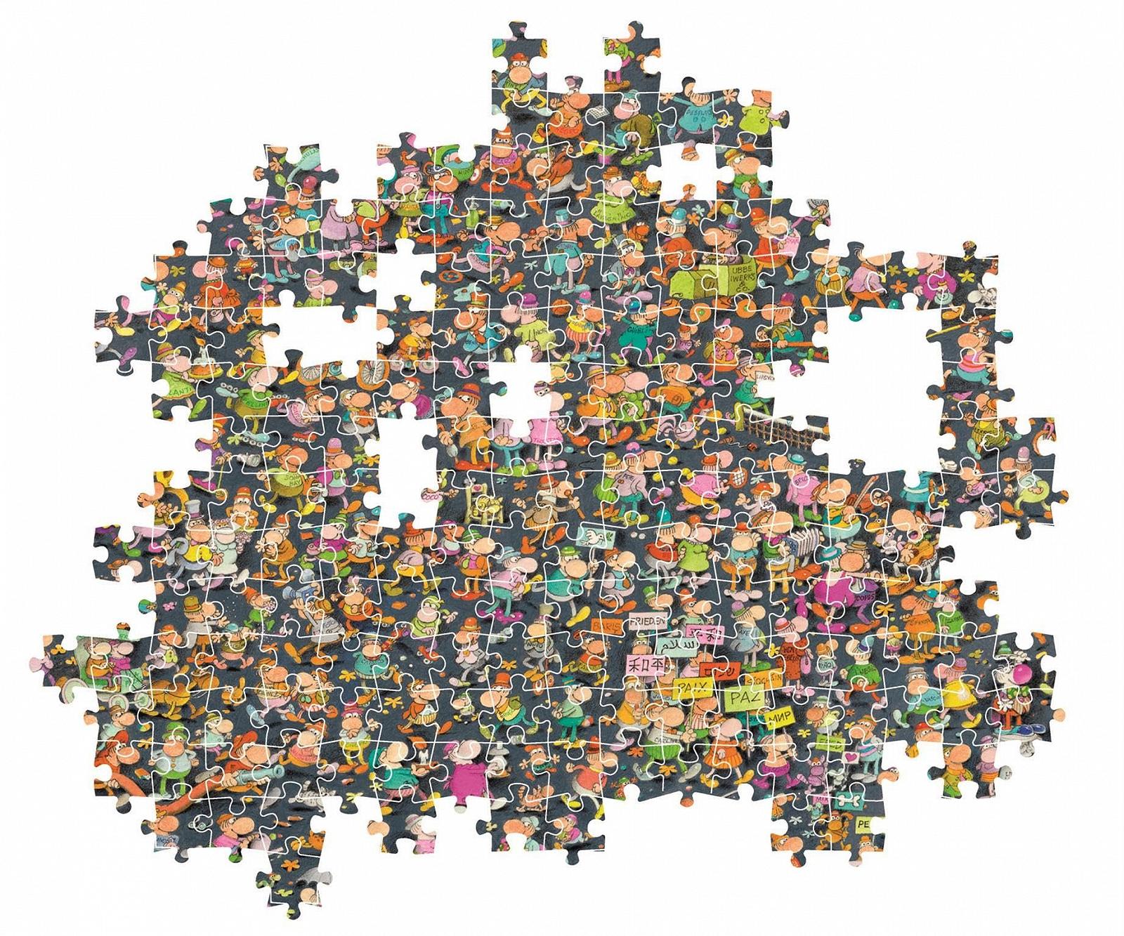 Пазл Clementoni Puzzle Collection Evening in Tokyo 1000 элементов компактная коробка 39992, фото №5