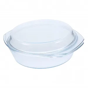 Форма для запекания TOYANDONA Стеклянная с крышкой Прозрачная Термостойкая - Фото 1