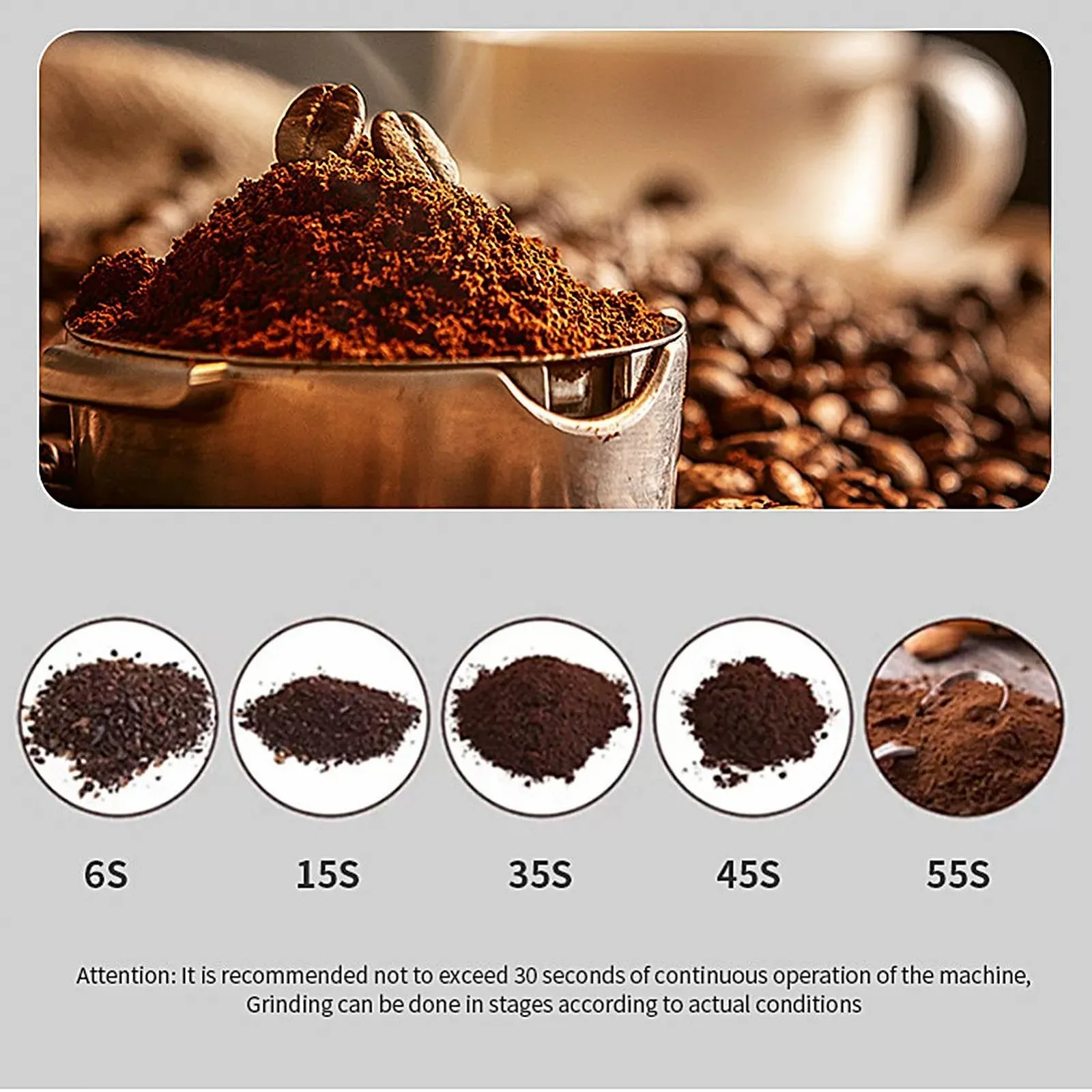 Подрібнювач Дрібного Помелу 600 мл, для Кухні, фото №6 Подрібнювач Дрібного Помелу 600 мл, для Кухні, фото №6