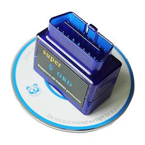 Mini obd2 elm327 bluetooth - універсальний сканер-адаптер для діагностики автомобіля synthetic.ua - Фото 1
