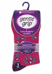 Носки Без Резинки Gentle Grip GG55, 6 пар, размер 37-42 EUR, 4-8 UK synthetic.ua - Фото 1