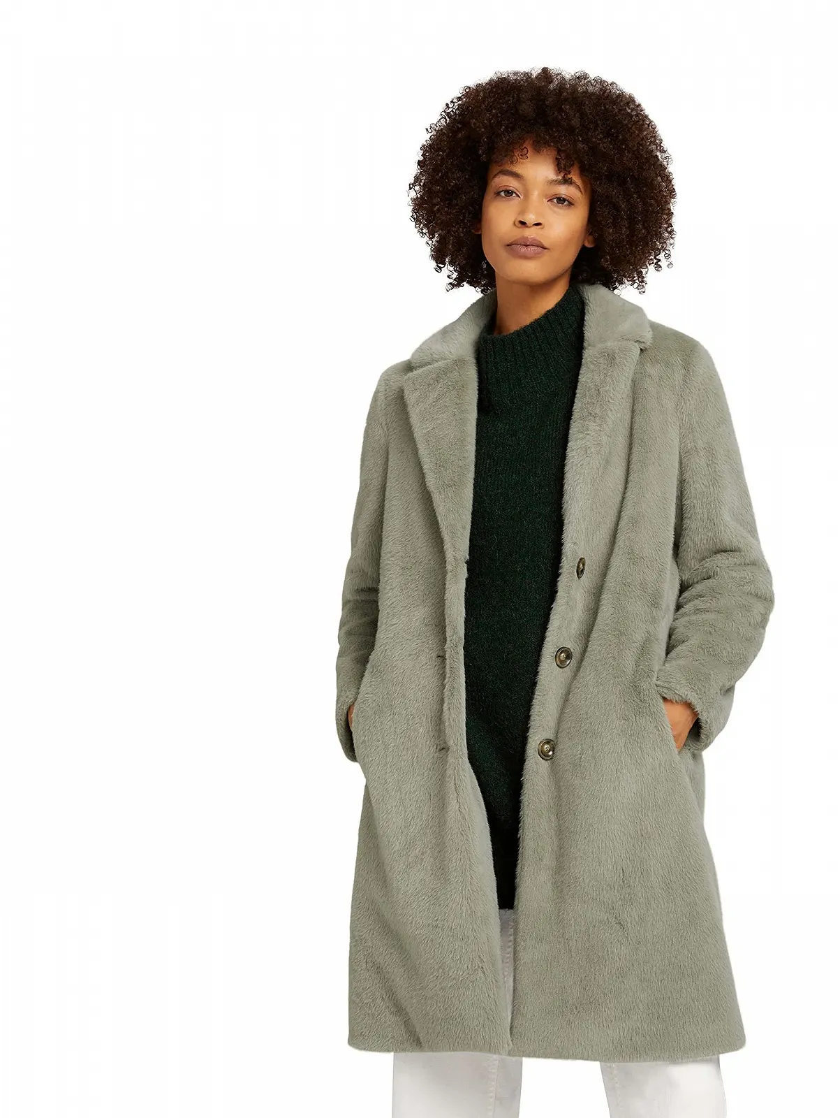 Пальто TOM TAILOR Женское из искусственного меха, фото №4 Пальто TOM TAILOR Женское из искусственного меха, фото №4