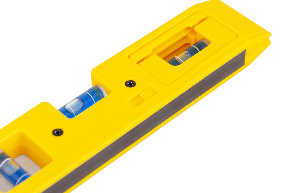 Рівень MASTERTOOL TORPEDO з магнітом 230 мм 3 капсули/знімна 30-0895, фото №5