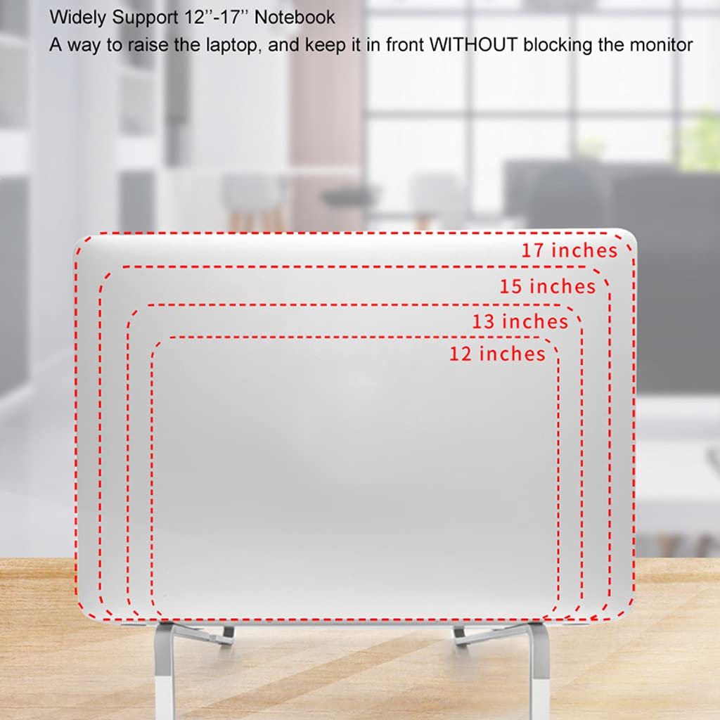 Підставка для ноутбука алюмінієва легка для ноутбука планшета складана охолоджувальна, фото №5