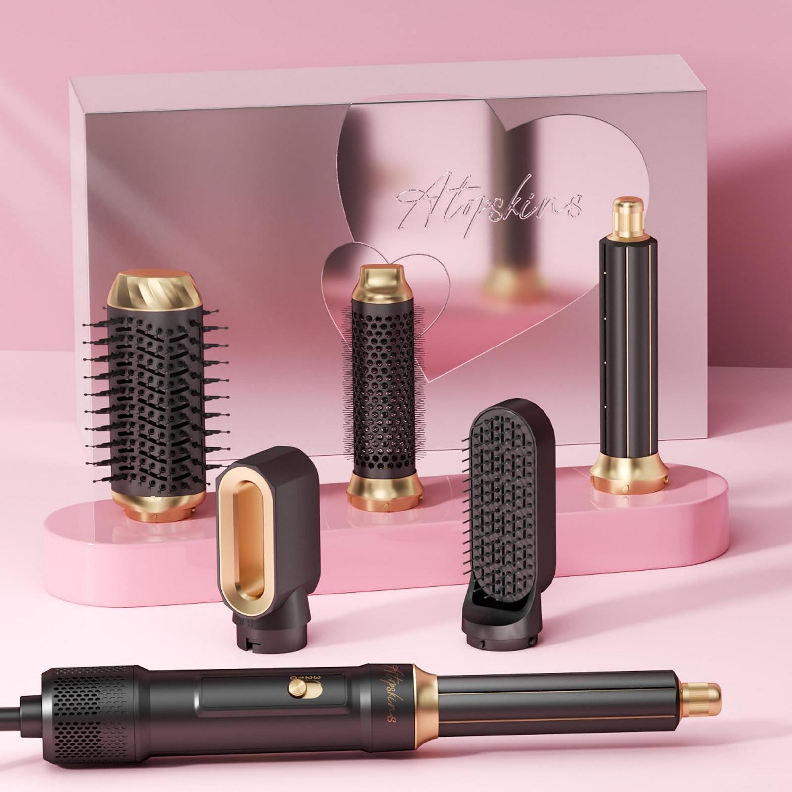 Стайлер для волосся Atopskins 6-in-1 Air Styler Set 1000 W, фото №2