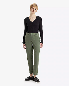 Жіночі штани Levis - Essential Chino Lse Thyme Garment Dye Tw - 24 - Фото 1