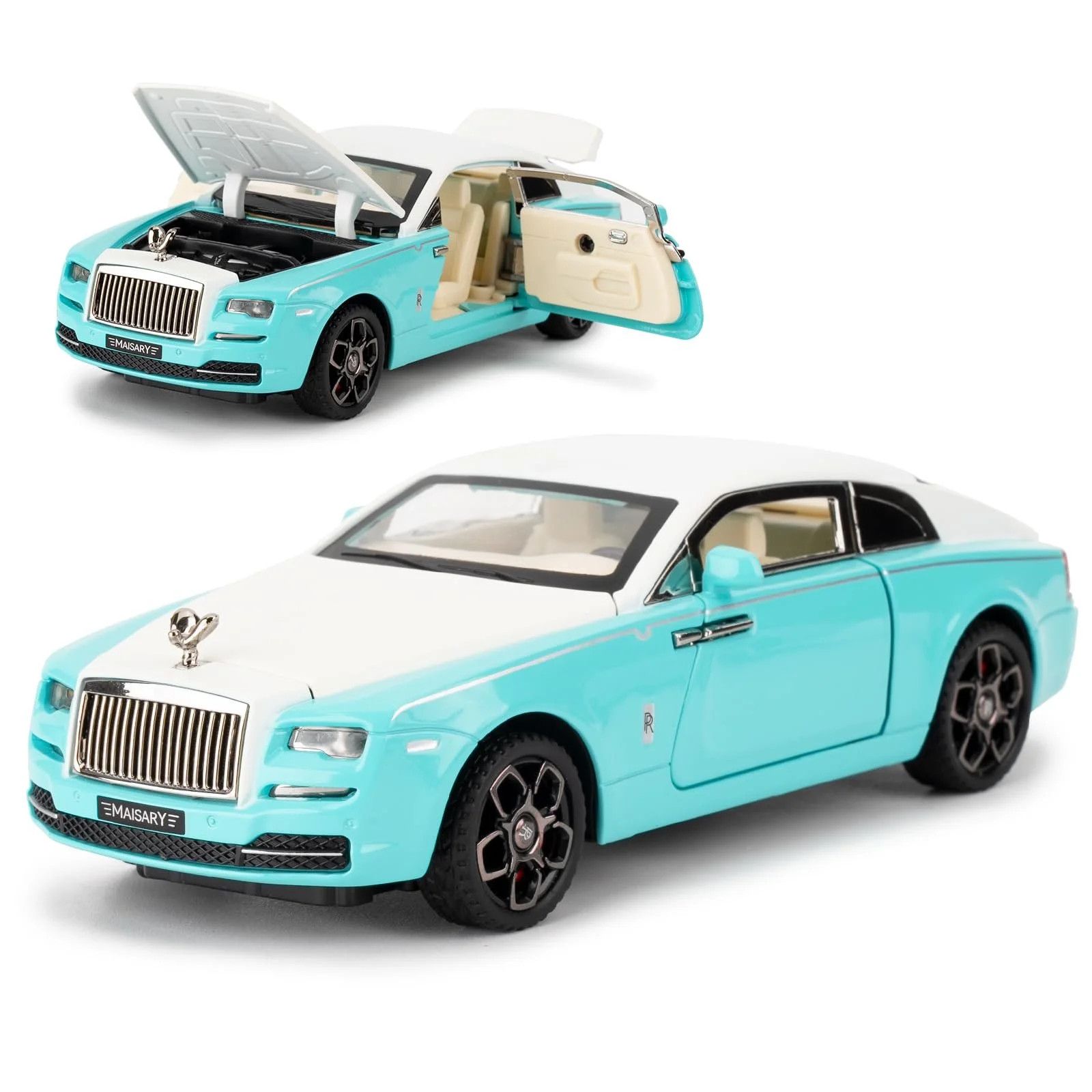 Rolls Royce Phantom Легковая металлическая модель автомобиля 1/32, игрушечная машинка со звуком и светом с функцией оттягивания, подходит для коллекционирования моделей автомобилей, подарки для детей Синий, фото №1 Rolls Royce Phantom Легковая металлическая модель автомобиля 1/32, игрушечная машинка со звуком и светом с функцией оттягивания, подходит для коллекционирования моделей автомобилей, подарки для детей Синий, фото №1