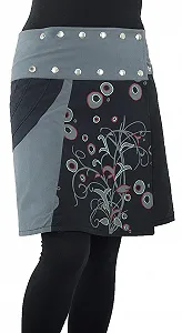 Спідниця-запаска PUREWONDER SK175 Жіноча бавовняна з кишенею - Фото 1