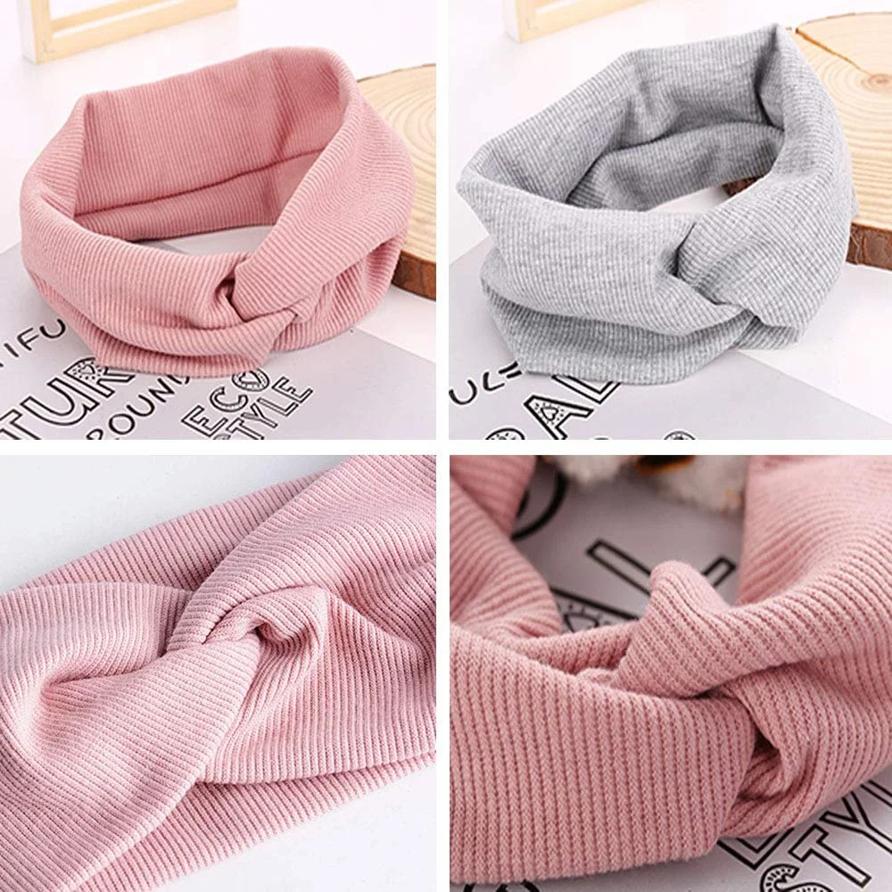 Набір пов'язок на голову для жінок і дівчат, 4 шт., еластична широка, фото №2 Набір пов'язок на голову для жінок і дівчат, 4 шт., еластична широка, фото №2