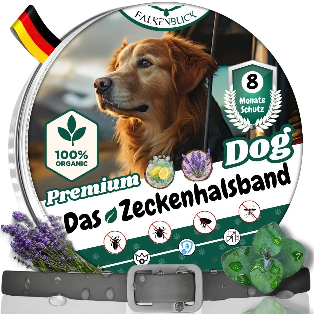 Нашийник від кліщів tooSimple 100% рослинні олії Lavender Lemon Eucalyptus 8 місяців захисту, фото №1