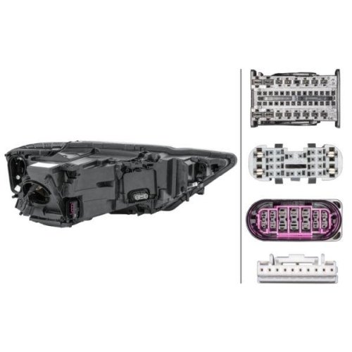 Основна фара HELLA 1EX 012 865-411 для AUDI ліва, фото №2