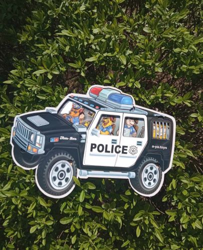 Пазл-сортер Полиция 25 деталей [tsi192783-TSI], фото №3