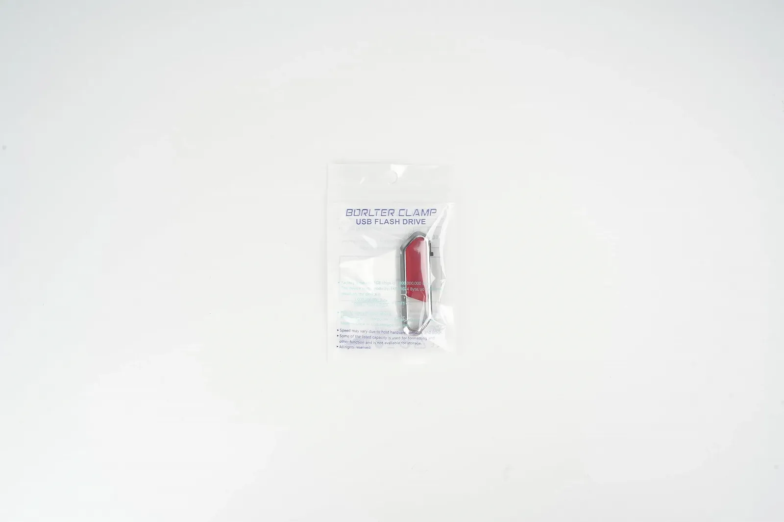 USB-накопичувач BORLTER CLAMP 64GB USB 2.0 Червоний, фото №7 USB-накопичувач BORLTER CLAMP 64GB USB 2.0 Червоний, фото №7