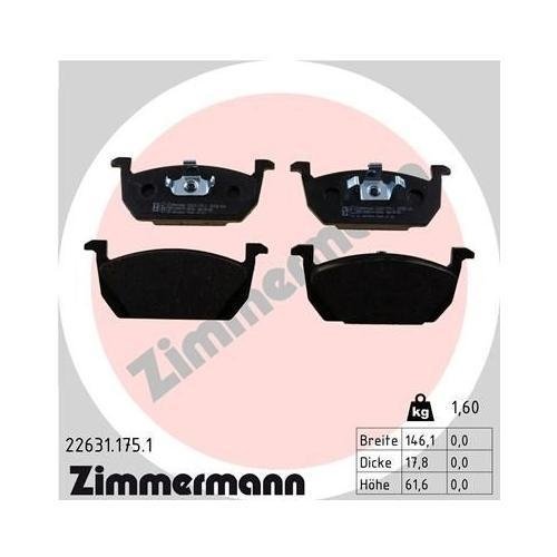 Тормозной диск ZIMMERMANN COAT Z 600.3251.20 для VAG, передний мост, фото №4
