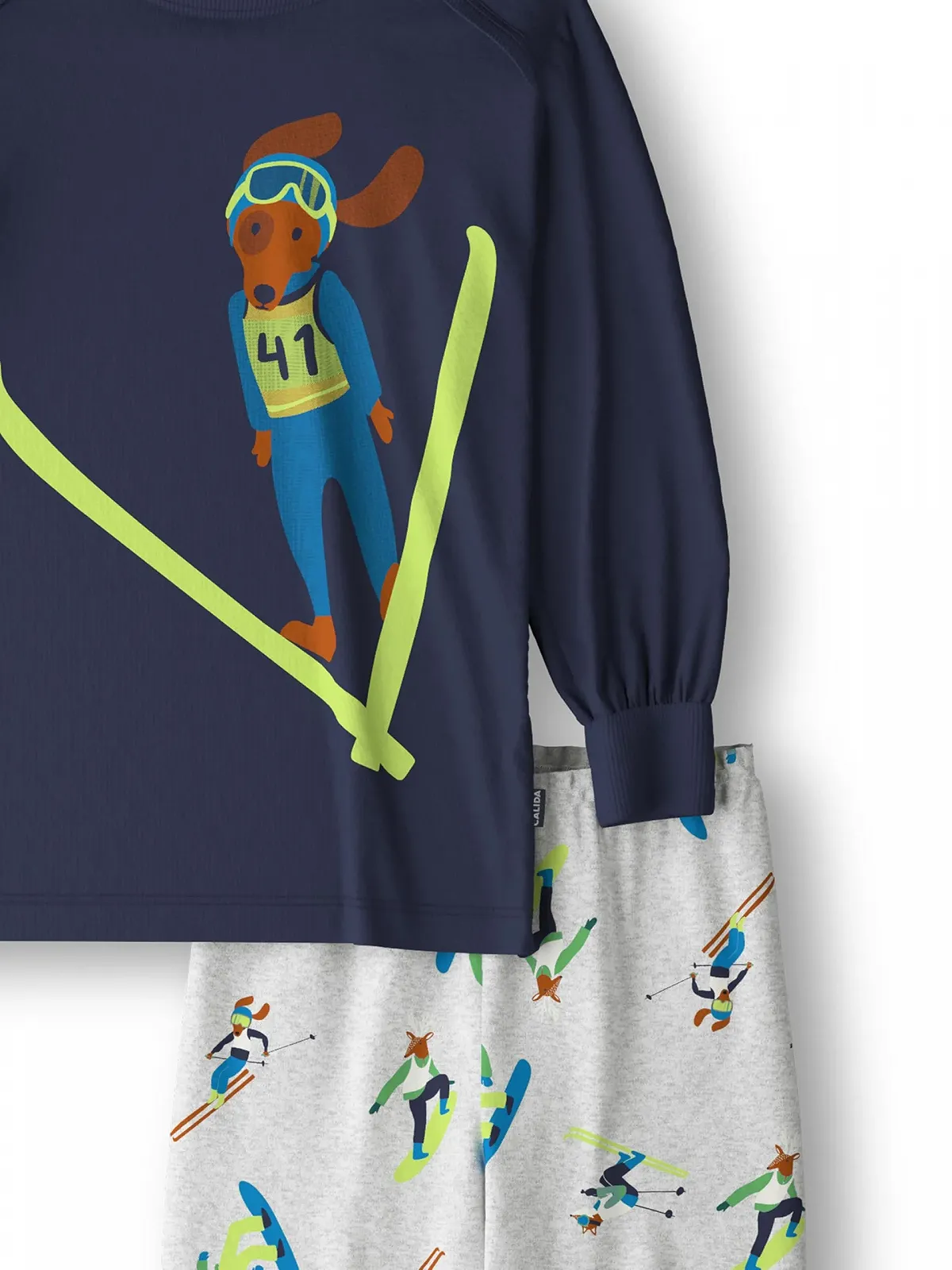 Піжама CALIDA Для малюків Дитяча 100% органічна бавовна з манжетами, фото №2