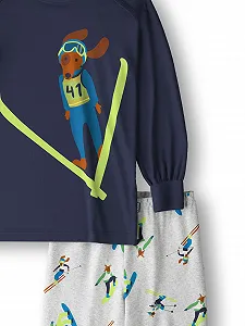 Піжама CALIDA Для малюків Дитяча 100% органічна бавовна з манжетами synthetic.ua - Фото 1