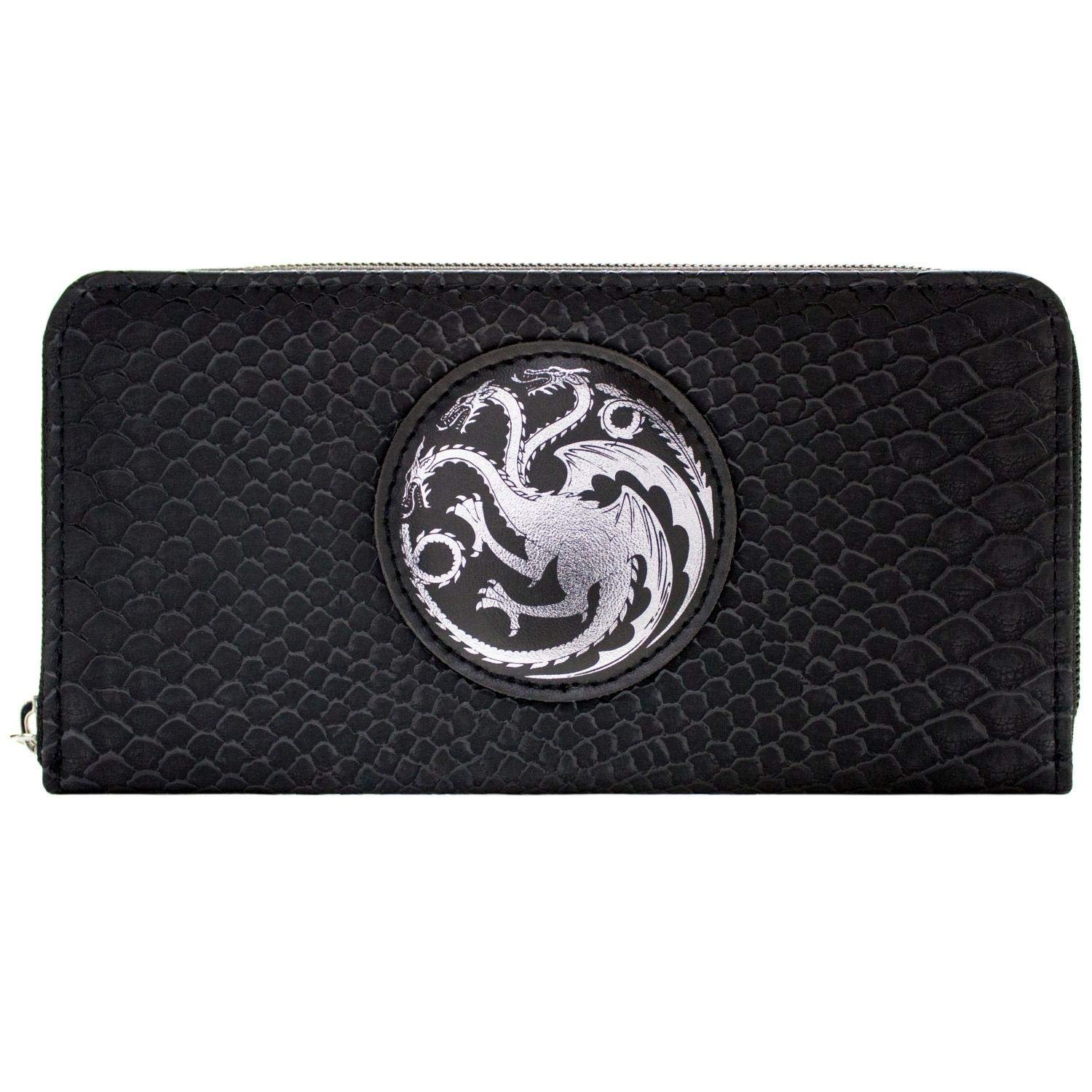 Кошелек Клатч Game of Thrones Fire and Blood Черный, стандартный размер, клатч, фото №2