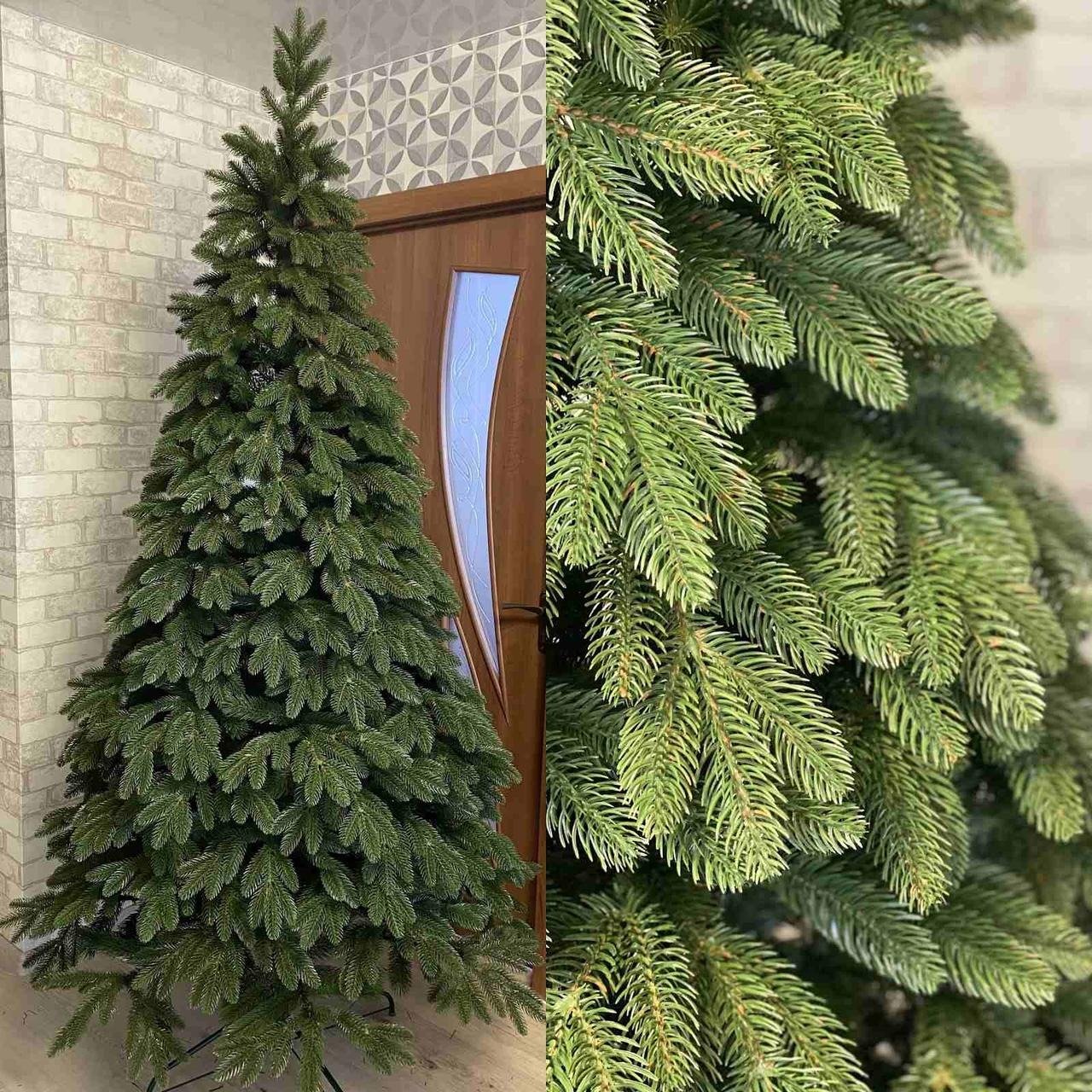 🎄 Розкішна лита ялинка «Віп Роял Зелена» 🌿 V16 штуна ялинка від 1.5 до 2.5 м, фото №4