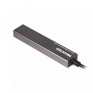 Концентратор Maxxter 4 х Usb 3.0 Dark grey HU3A-4P-02 HU3A-4P-02 synthetic.ua - Фото 1