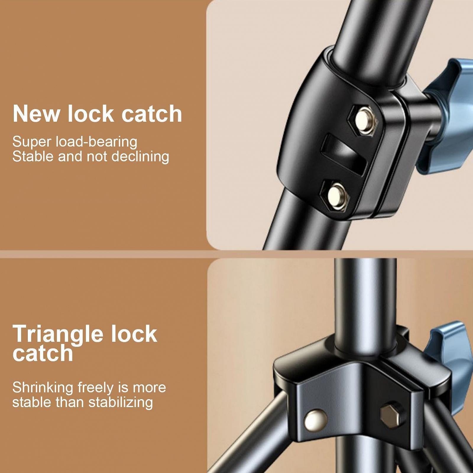 Складная стойка для проектора - стойка для электрооборудования, регулируемая по высоте стойка | Штатив для ноутбука, держатель для проектора, выдвижной прикроватный штатив, штатив для панорамного наклона для дома, фото №4