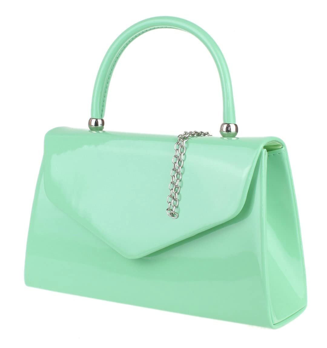 Клатч Girly Handbags лакований, маленький жорсткий корпус для жінок, фото №2 Клатч Girly Handbags лакований, маленький жорсткий корпус для жінок, фото №2