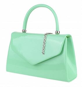 Клатч Girly Handbags лакований, маленький жорсткий корпус для жінок synthetic.ua - Фото 1