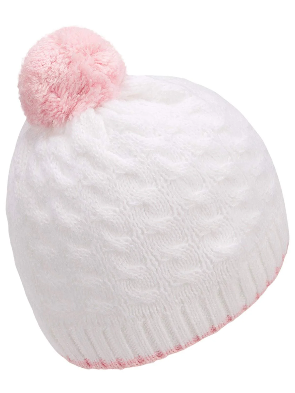 Шапка Marhatter Детская Зимняя Вязаная с Бубоном, фото №2