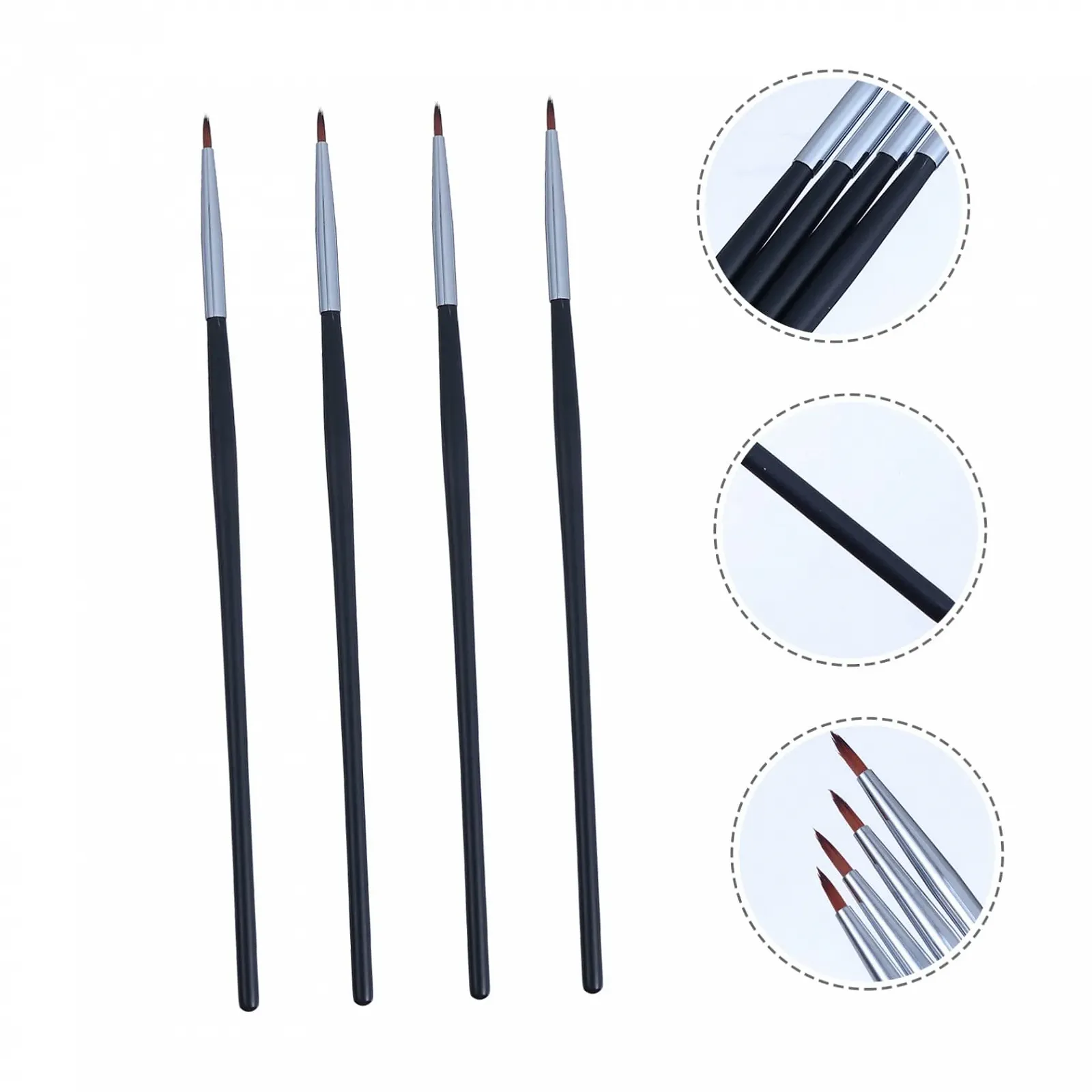 Кисточки для подводки Ipetboom, Тонкая, фото №6