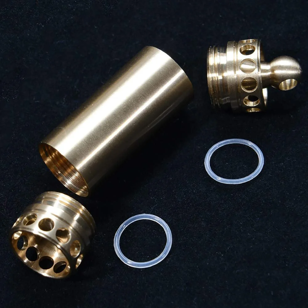 Міні-коробка для таблеток портативна з брелоком S + L, фото №5