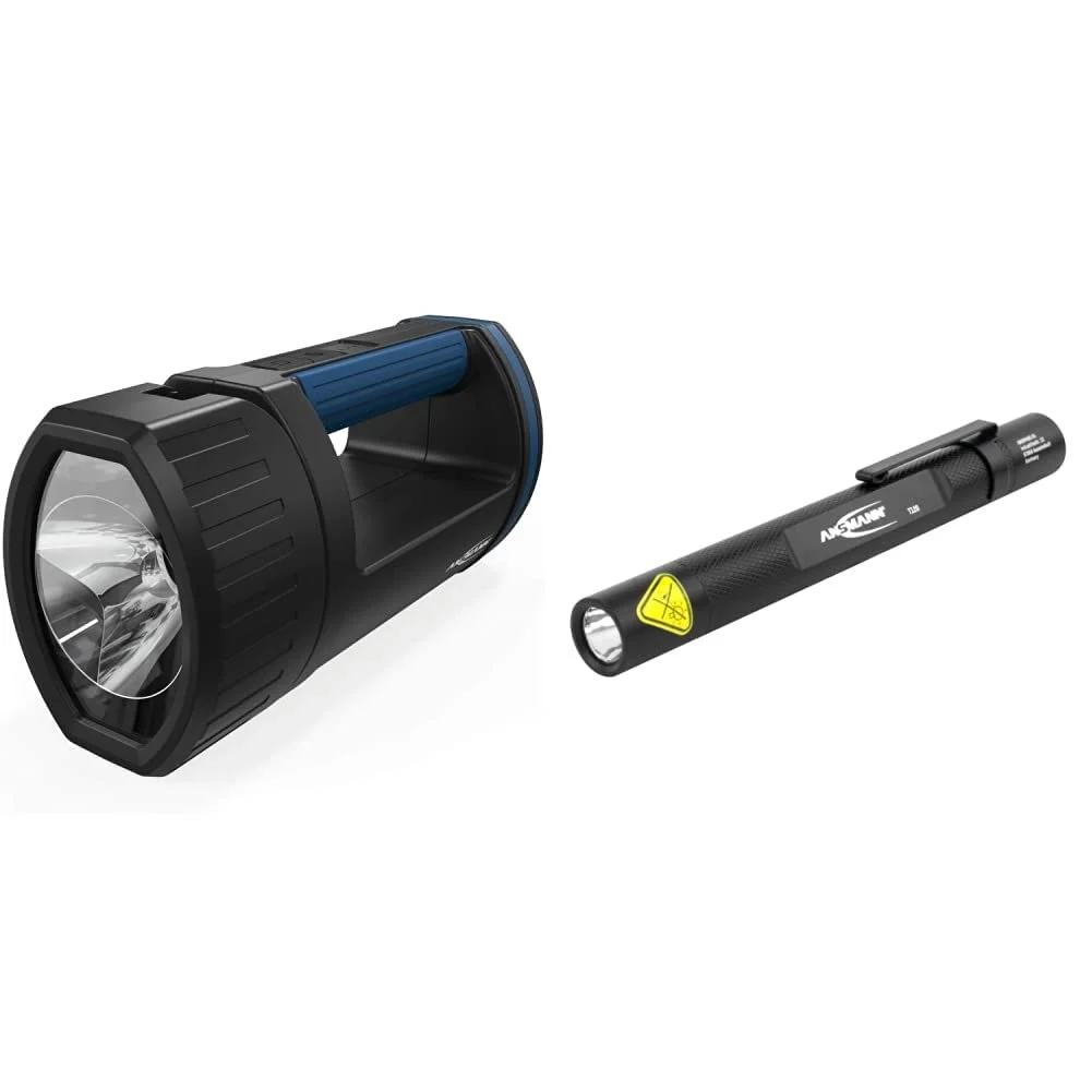 Ручний ліхтар ANSMANN LED з акумулятором 5200 mAh, що перезаряджається через Micro USB і зарядний кейс, фото №1 Ручний ліхтар ANSMANN LED з акумулятором 5200 mAh, що перезаряджається через Micro USB і зарядний кейс, фото №1