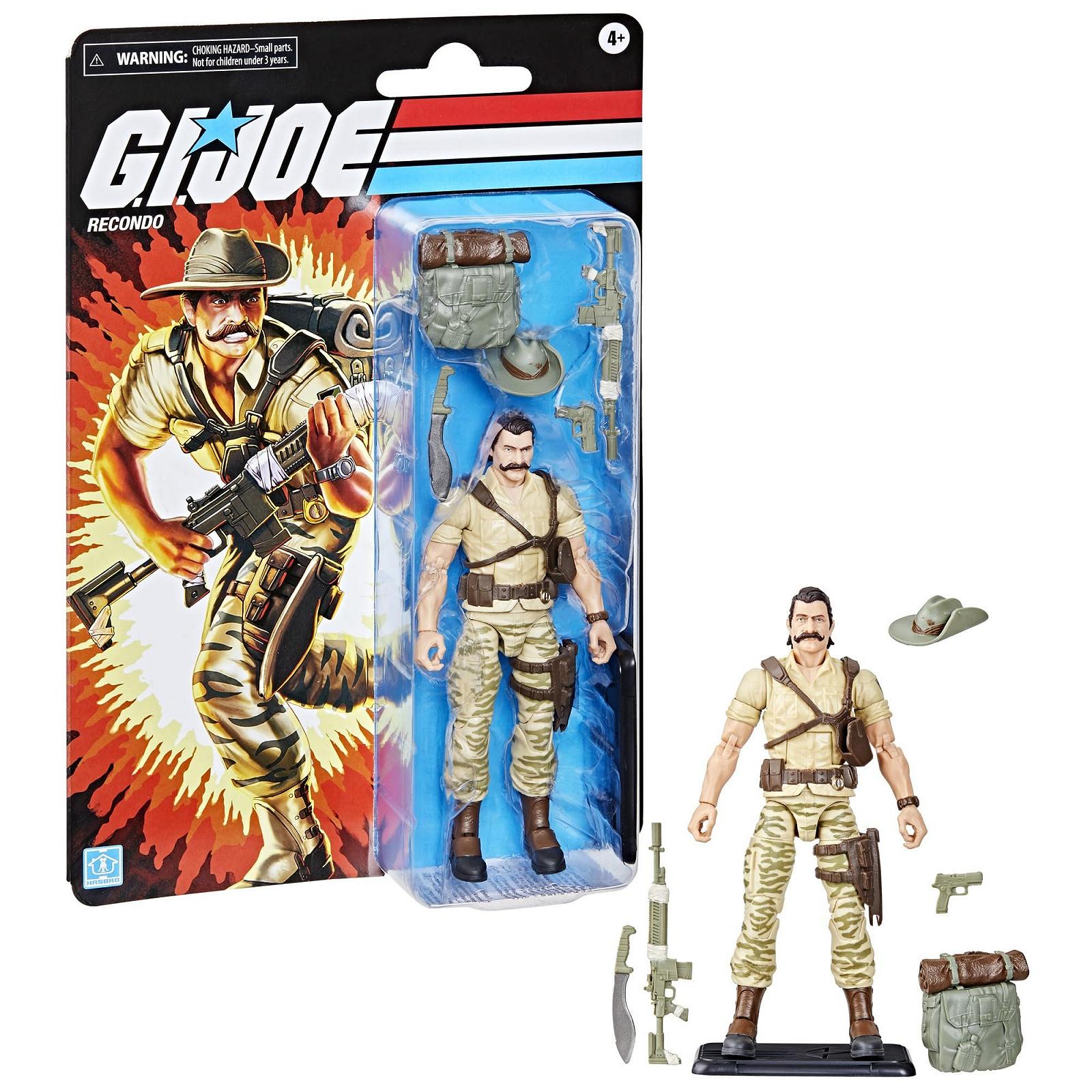 Фігурка Hasbro G.I. Joe Classified Series Retro Cardback Recondo 6 дюймів з 7 аксесуарами, фото №10