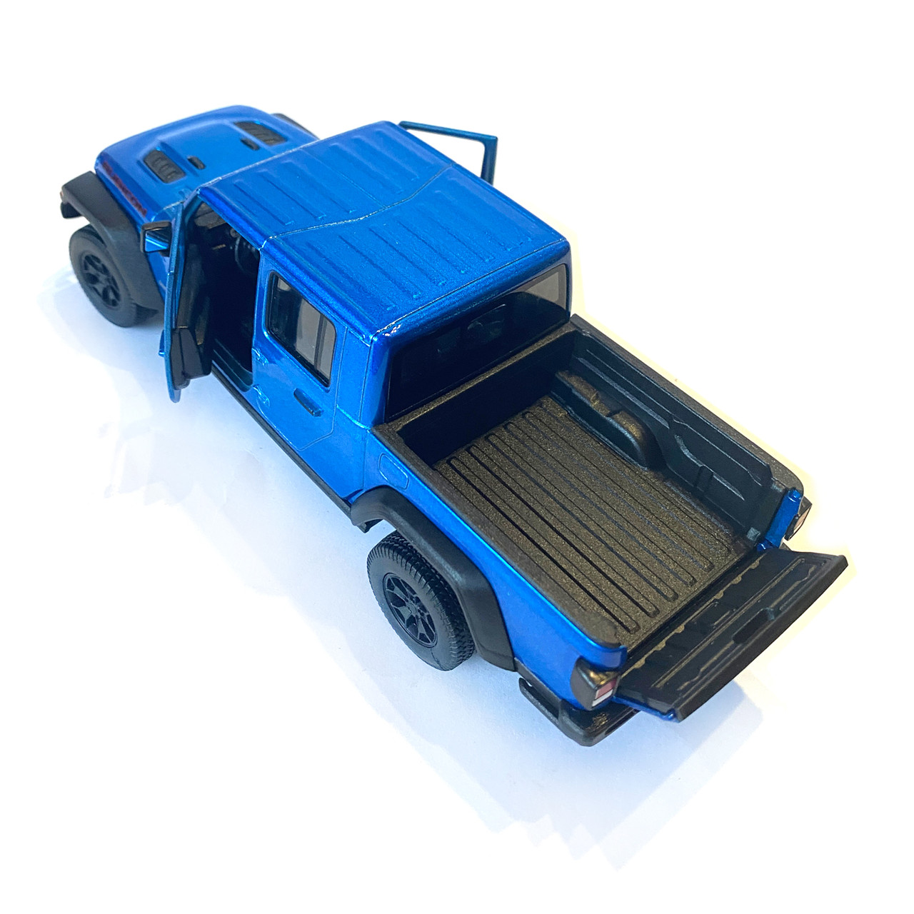 Іграшка металевий WELLY 1:27, 2007 JEEP GLADIATOR синій 19.5*6.5*6.5 см 24103W, фото №4