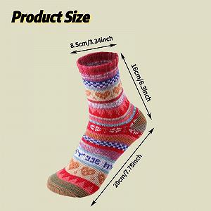 Жіночі зимові шкарпетки Бежевий One Size synthetic.ua - Фото 1