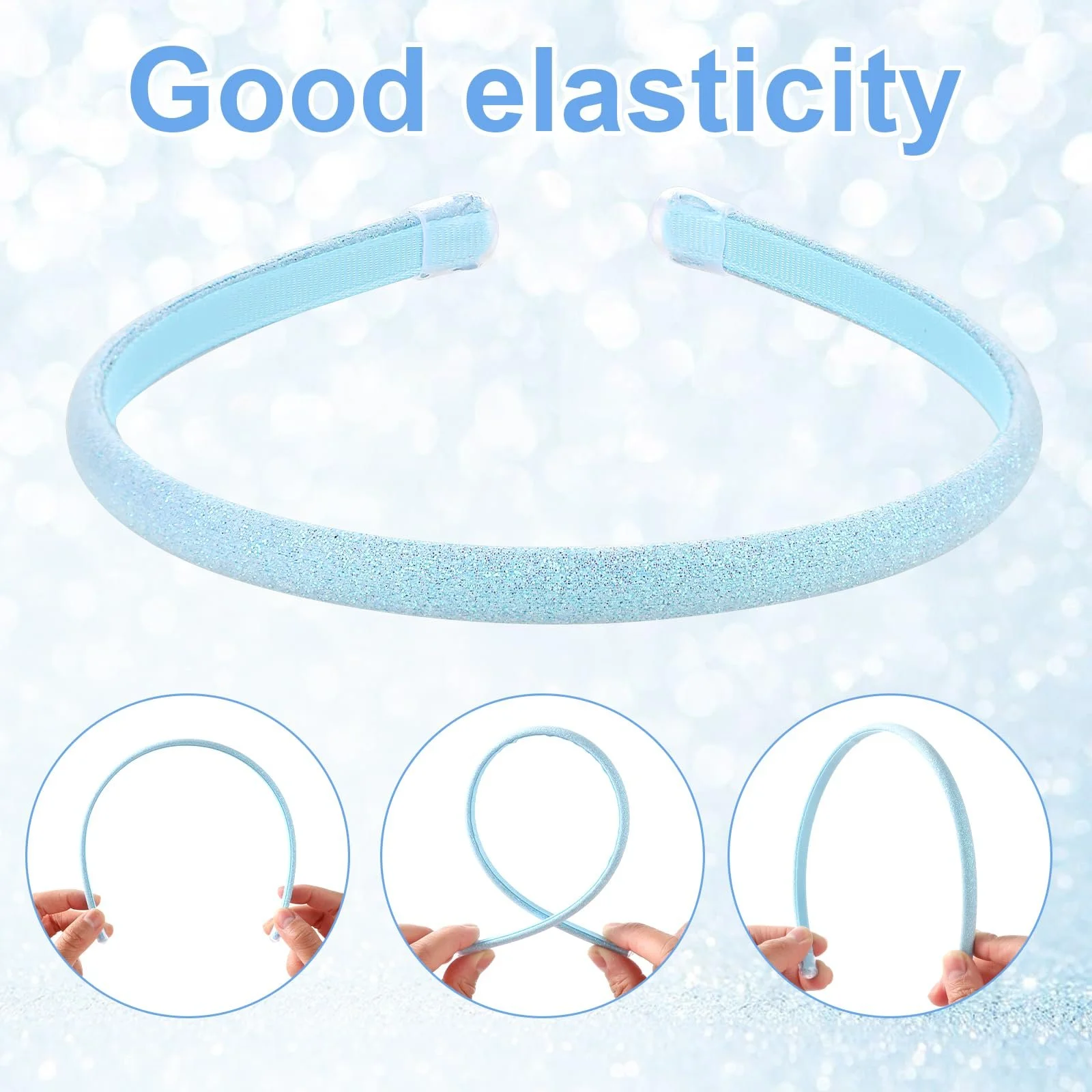 Набор Обручей для Волос Блестящие, фото №3