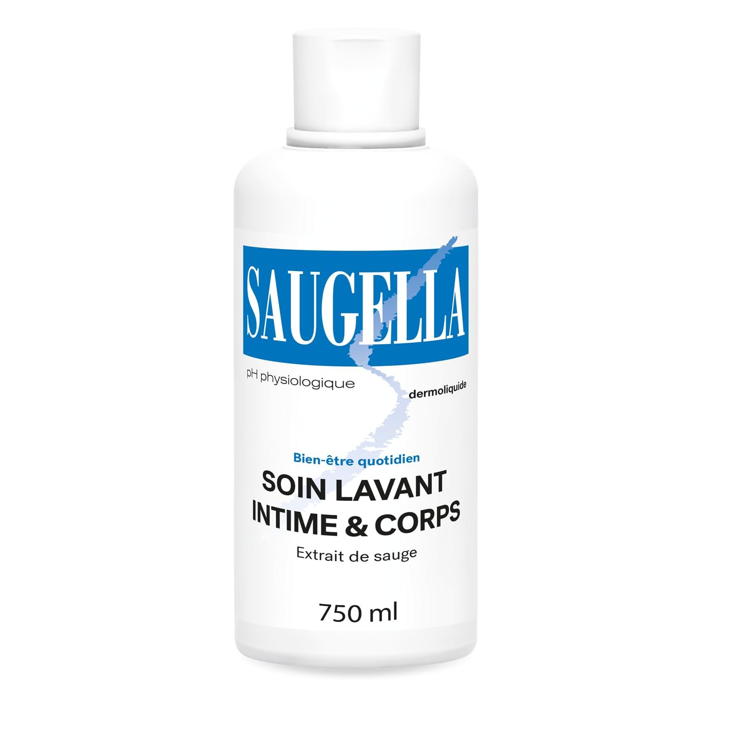 Гель для душу Saugella Dermoliquid 750 мл, фото №1