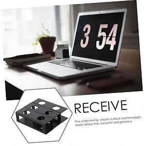 Подставка для ноутбука Untertisch, для хранения планшета, черная synthetic.ua - Фото 1