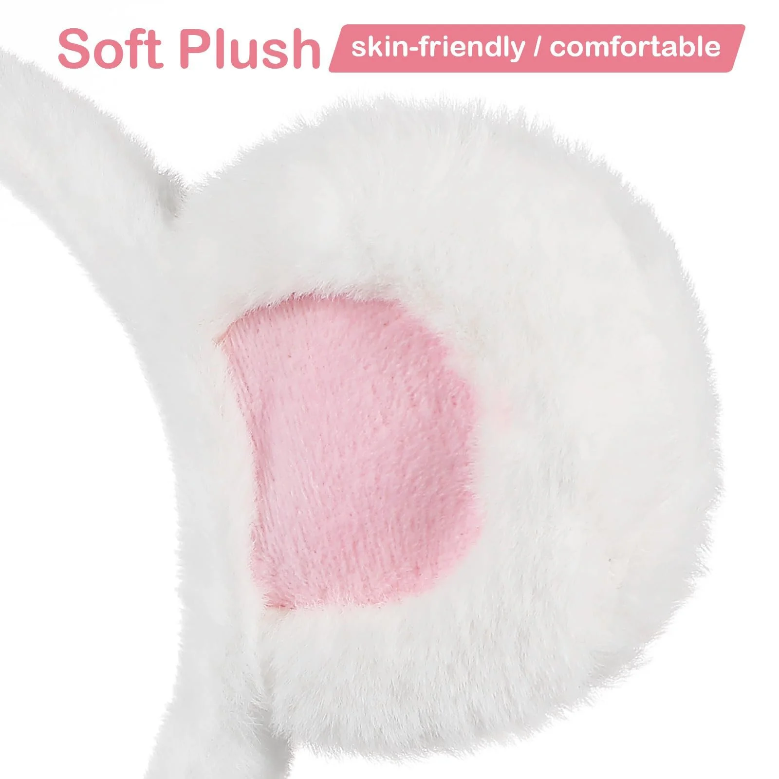 Обруч Ведмежі Вушка Lurrose Плюшевий, фото №3