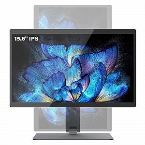 Комп'ютер All in One HEIGAOLAPC 15.6-Inch Touchscreen FHD Display J4125 8GB RAM 128GB ROM Win 11 Pro - Фото 1