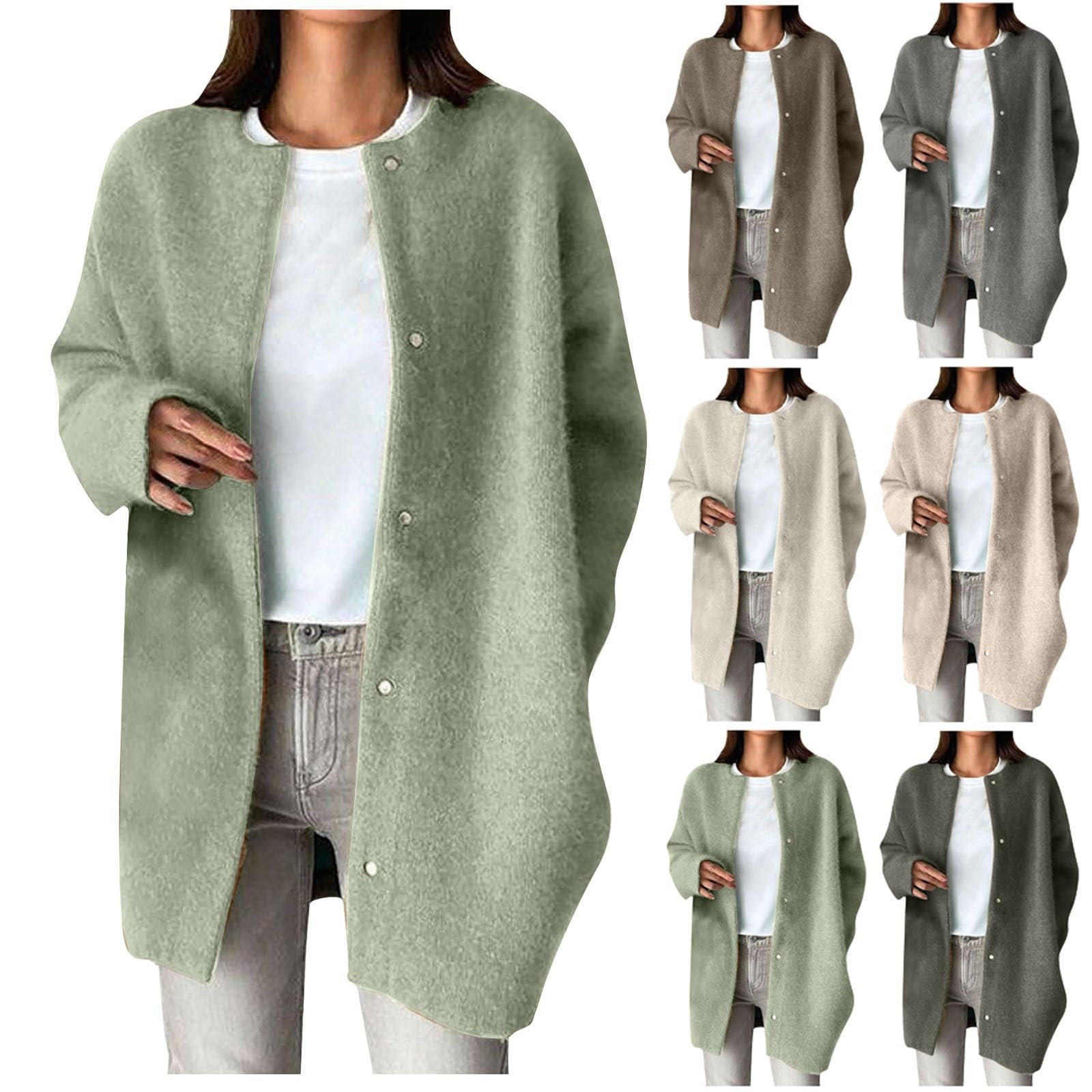 Тренч NACQZLI Женский Длинный Однотонный, фото №2 Тренч NACQZLI Женский Длинный Однотонный, фото №2