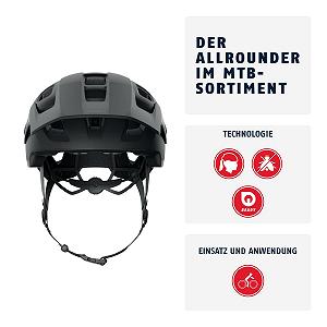 Шлем ABUS MoDrop MTB, для горных велосипедистов, регулируемый, унисекс synthetic.ua - Фото 1