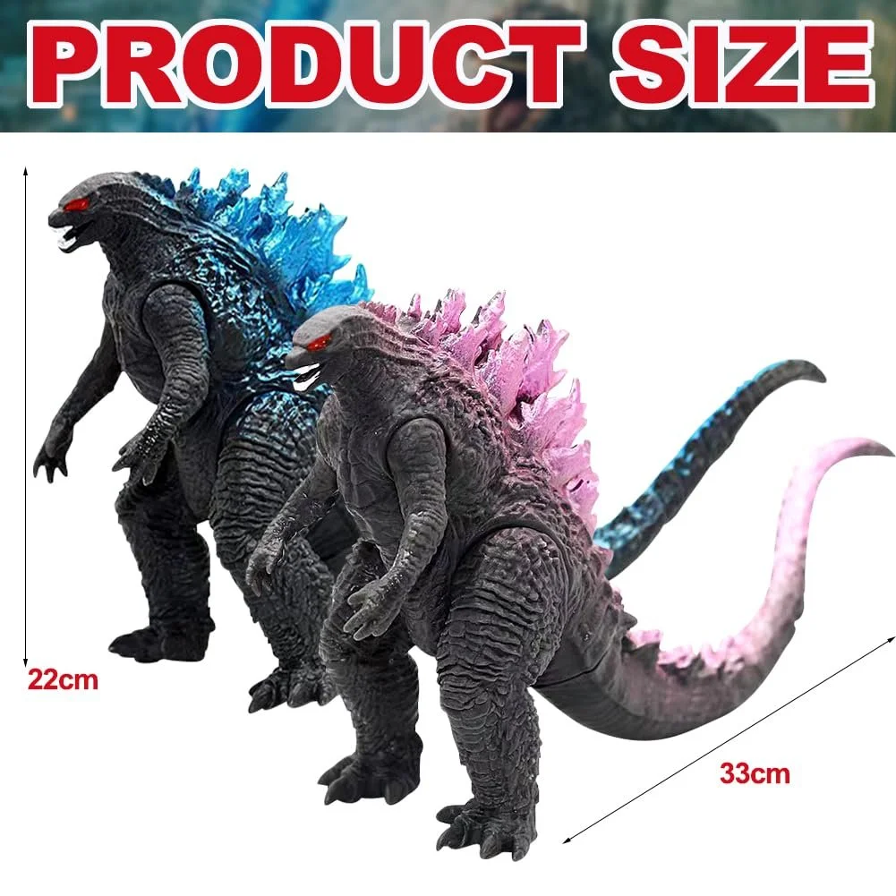 Фигурки VDKPTOR Godzilla 2 шт. ПВХ, фото №2 Фигурки VDKPTOR Godzilla 2 шт. ПВХ, фото №2