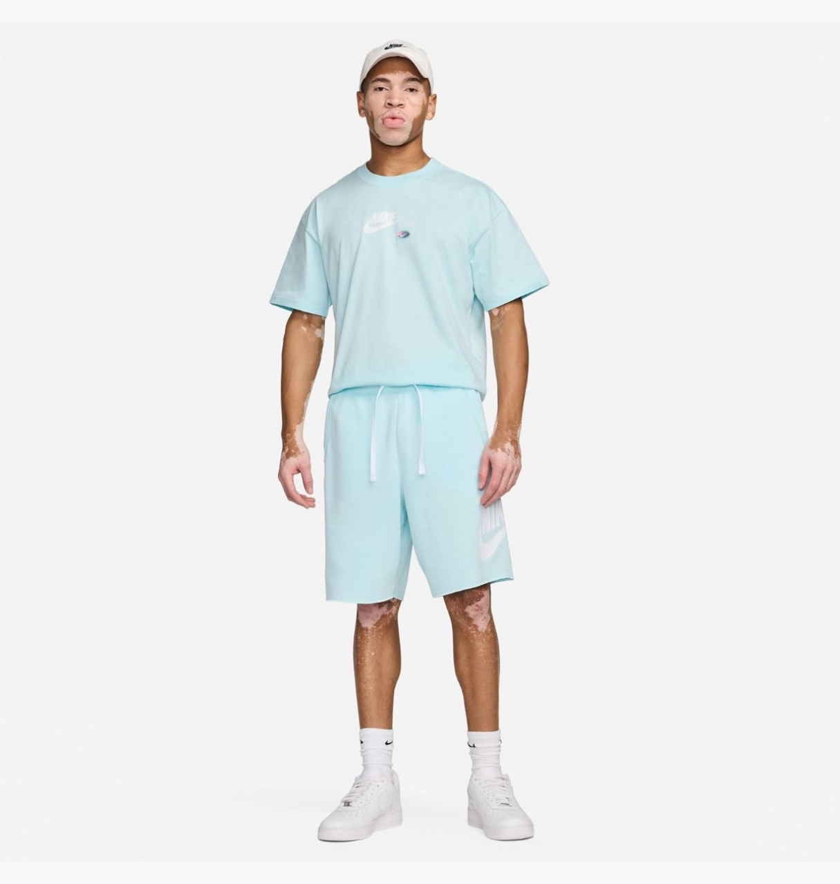 Футболка Nike S Голубая, фото №4