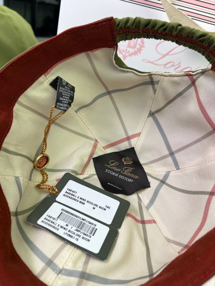 Кепка Loro Piana хаки gu589, фото №6