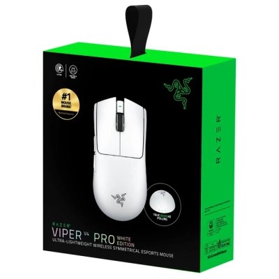 Мышка Razer Viper V4 PRO Wireless White (RZ01-05630200-R3G1), фото №8 Мышка Razer Viper V4 PRO Wireless White (RZ01-05630200-R3G1), фото №8
