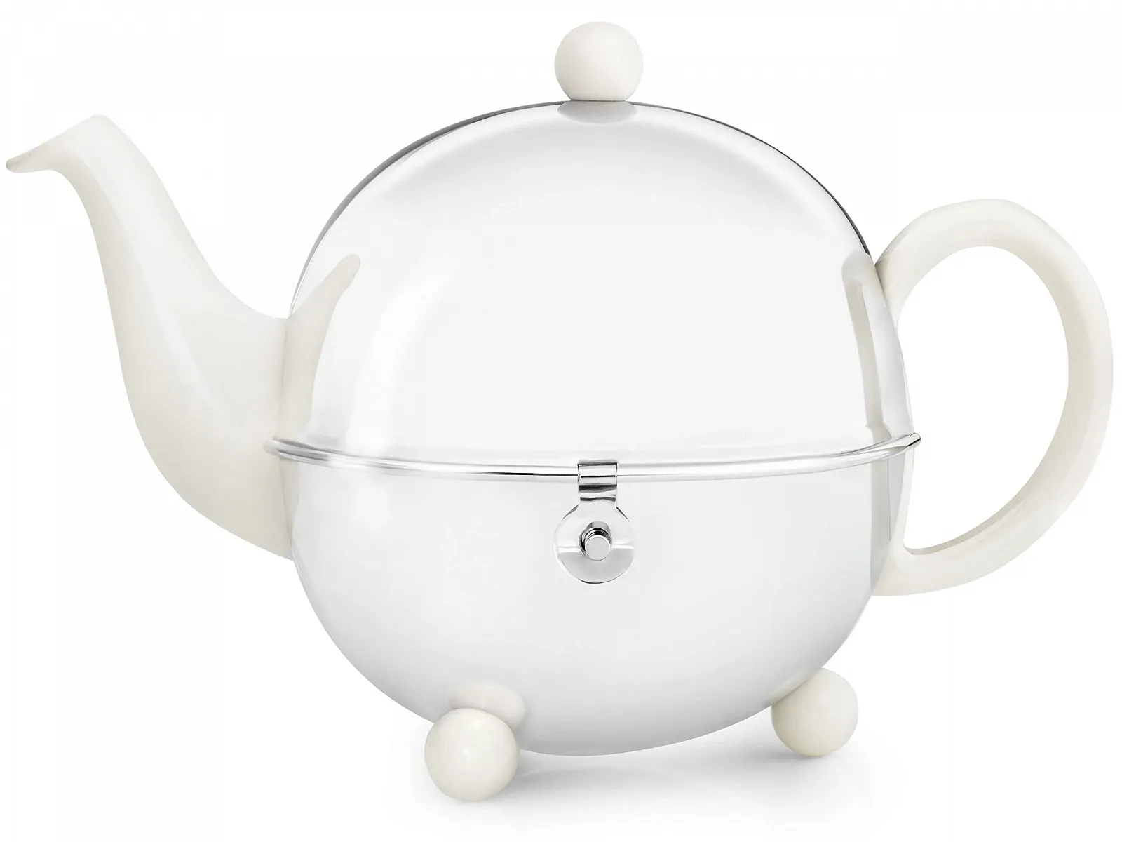 Чайник-заварник Bredemeijer Ceramics/Stainless Steel 1.3 л White, фото №1